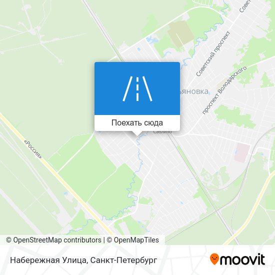 Карта Набережная Улица