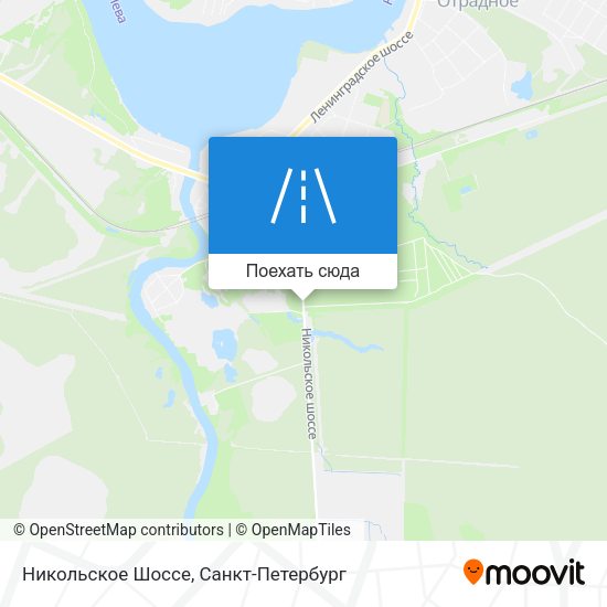 Карта Никольское Шоссе