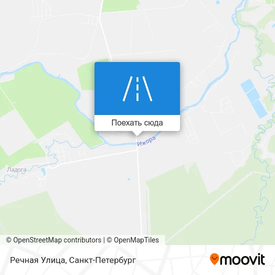 Карта Речная Улица