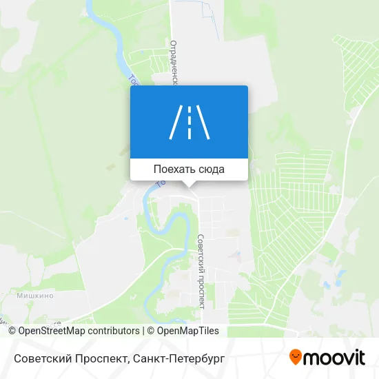 Карта Советский Проспект