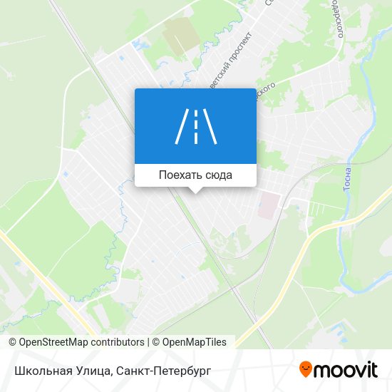 Карта Школьная Улица