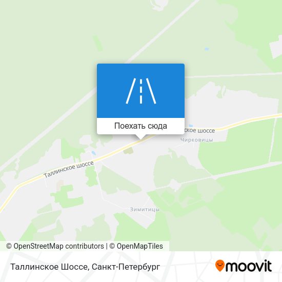 Карта Таллинское Шоссе