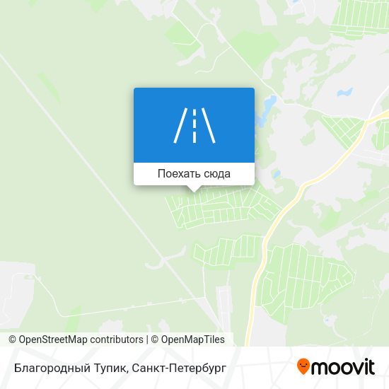 Карта Благородный Тупик
