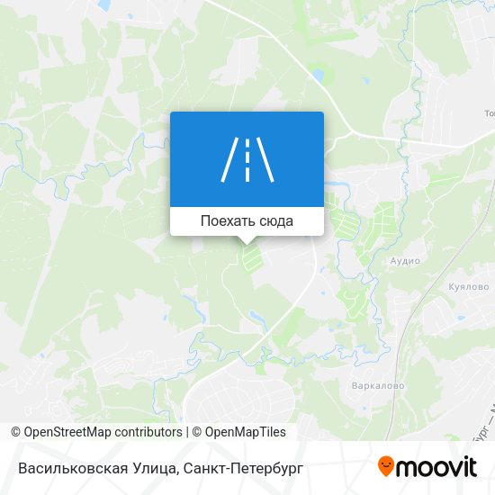Карта Васильковская Улица
