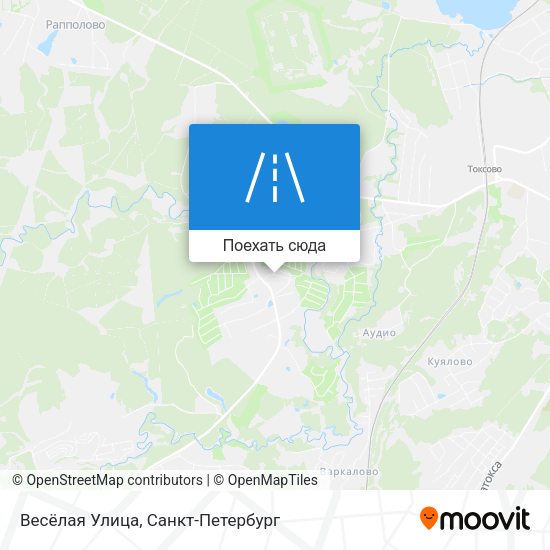 Карта Весёлая Улица