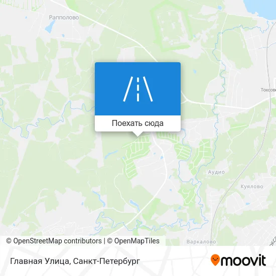 Карта Главная Улица