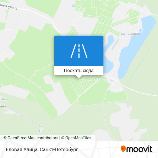 Карта Еловая Улица