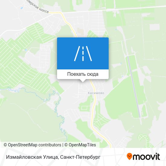 Карта Измайловская Улица