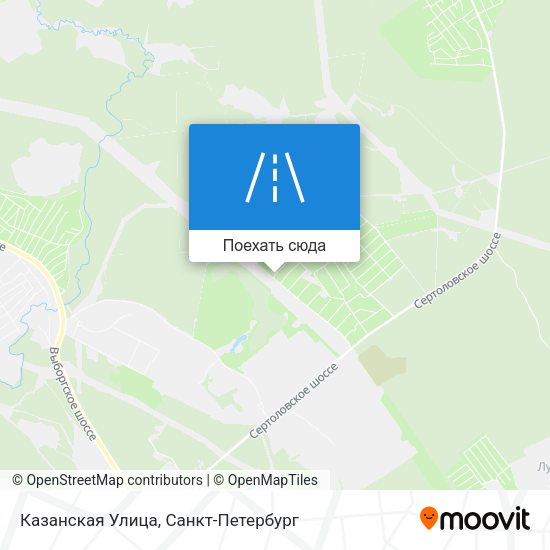 Карта Казанская Улица