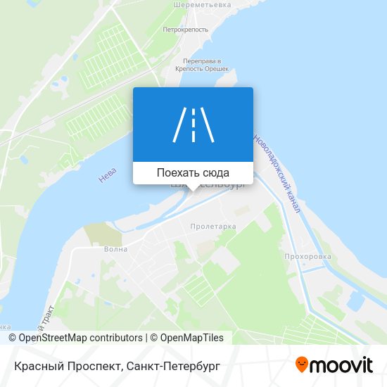 Карта Красный Проспект