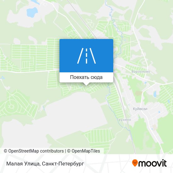 Карта Малая Улица