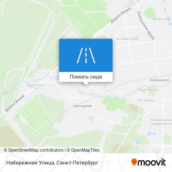 Карта Набережная Улица