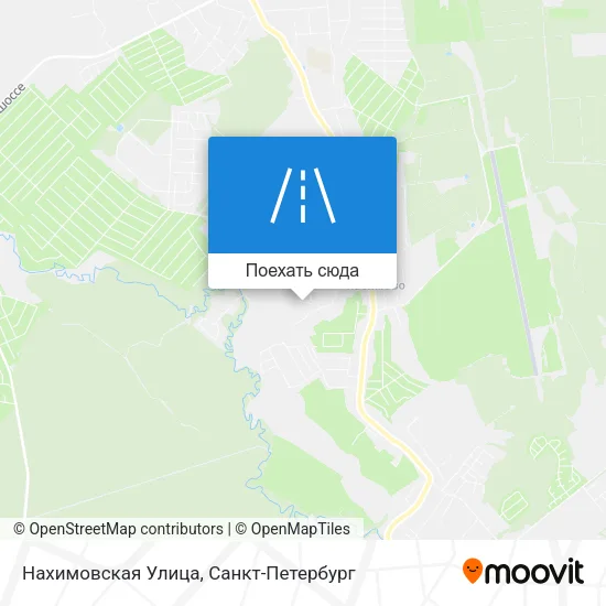 Карта Нахимовская Улица