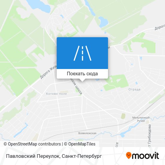 Карта Павловский Переулок