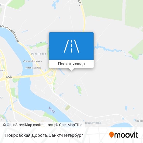 Карта Покровская Дорога