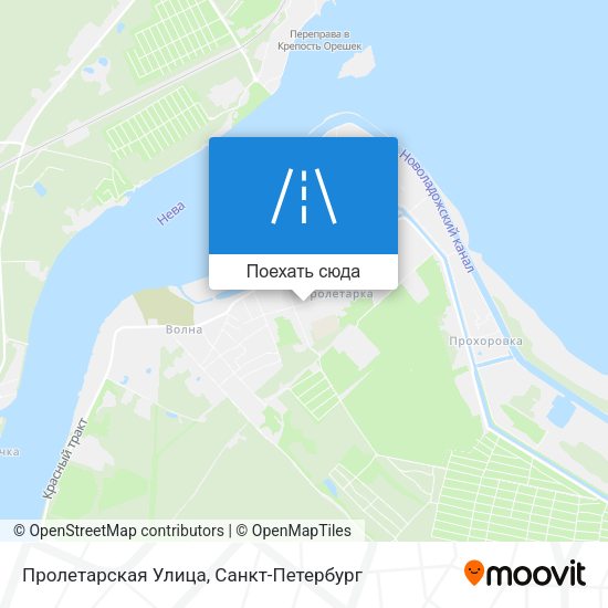 Карта Пролетарская Улица