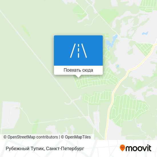 Карта Рубежный Тупик