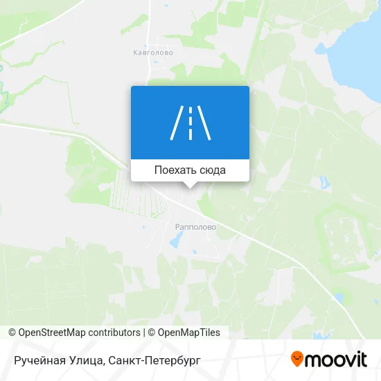 Карта Ручейная Улица