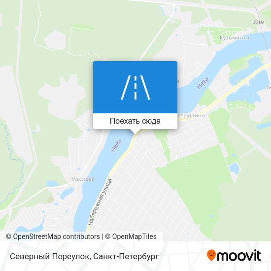 Карта Северный Переулок