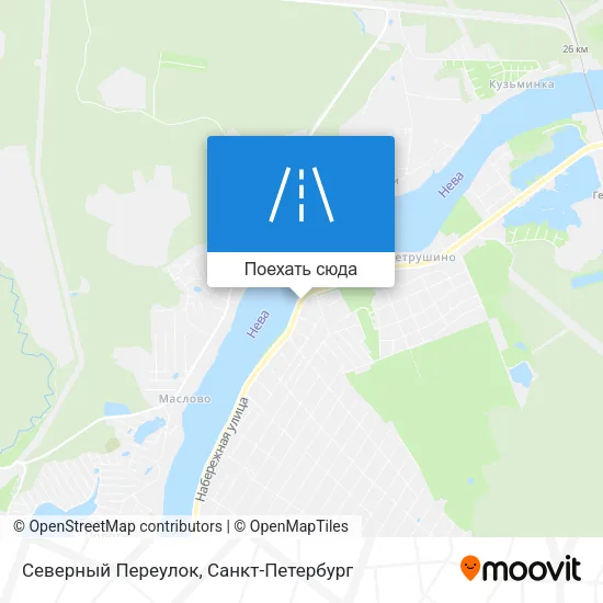 Карта Северный Переулок