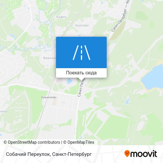 Карта Собачий Переулок