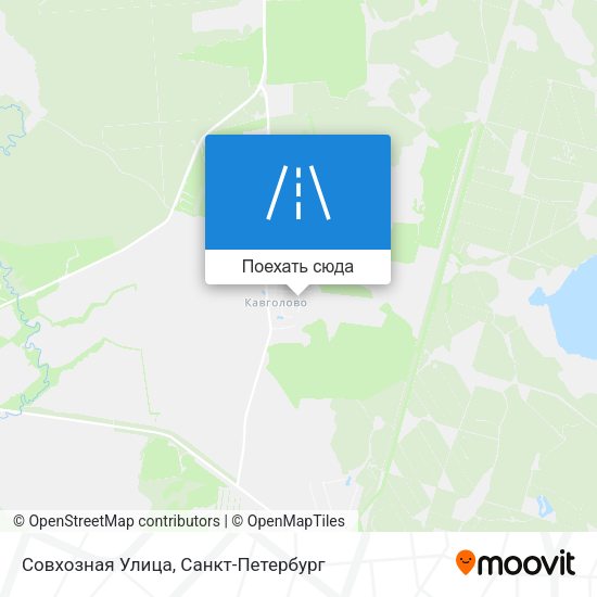 Карта Совхозная Улица