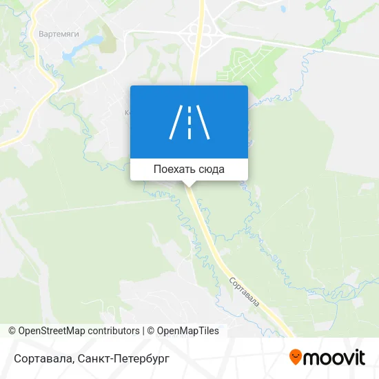 Карта Сортавала