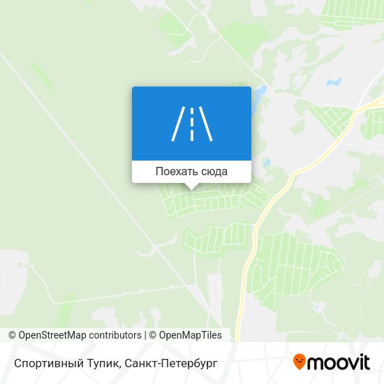 Карта Спортивный Тупик
