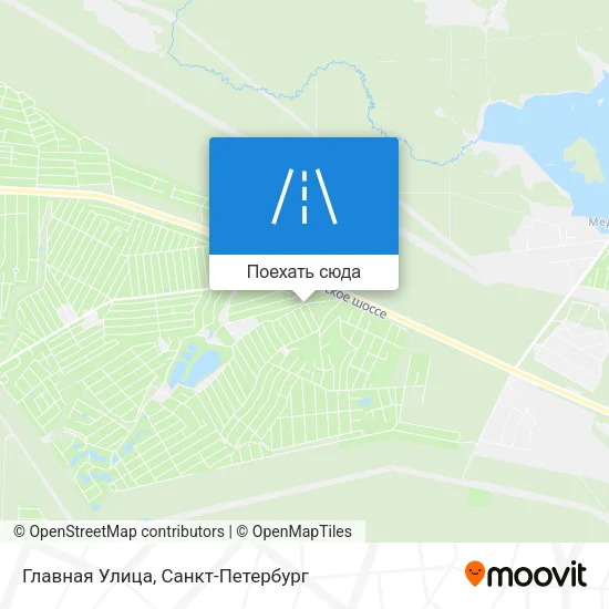 Карта Главная Улица
