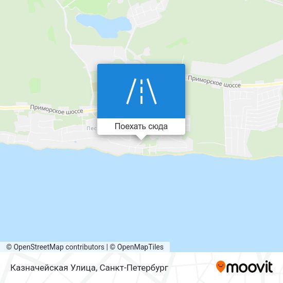 Карта Казначейская Улица