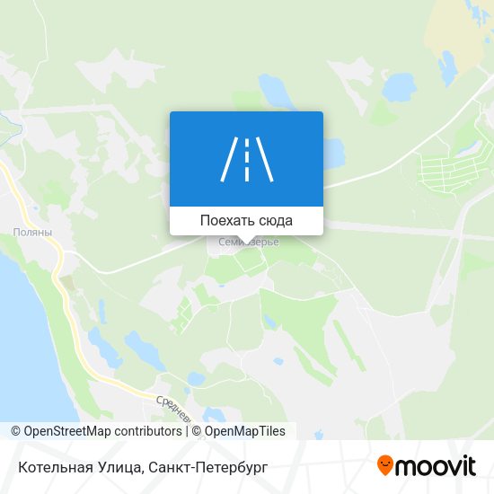 Карта Котельная Улица