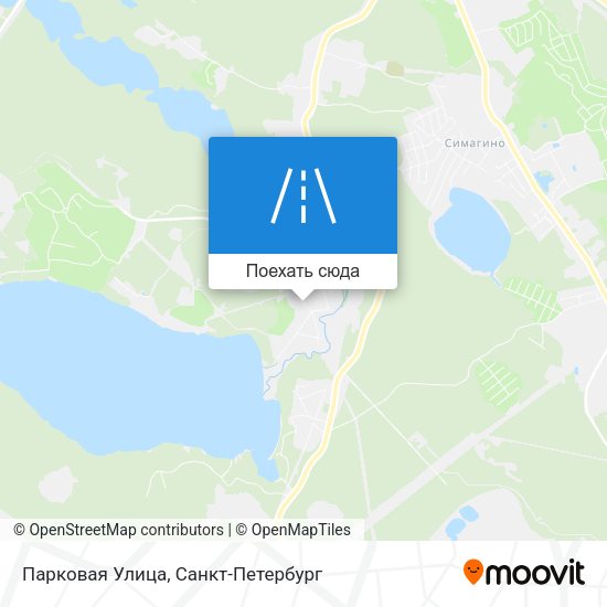 Карта Парковая Улица