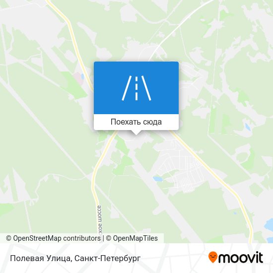 Карта Полевая Улица