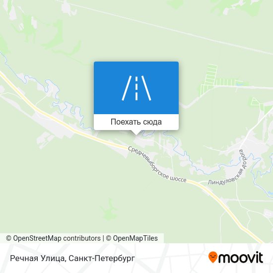 Карта Речная Улица