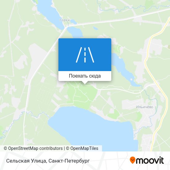 Карта Сельская Улица