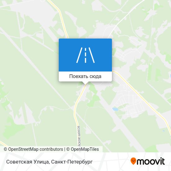 Карта Советская Улица