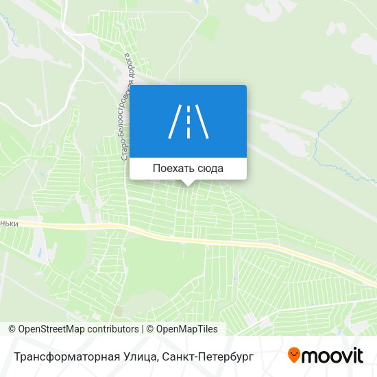 Карта Трансформаторная Улица