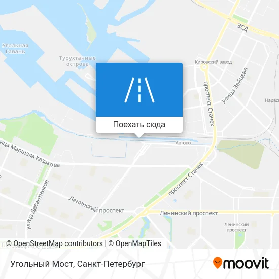 Карта Угольный Мост