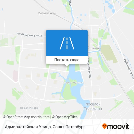 Карта Адмиралтейская Улица