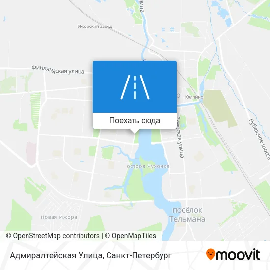 Карта Адмиралтейская Улица