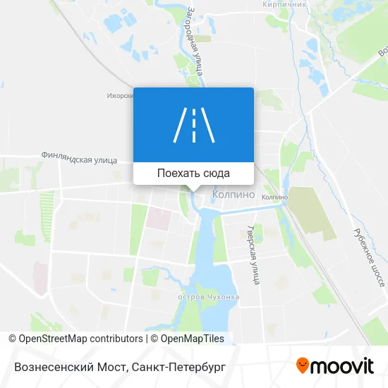 Карта Вознесенский Мост