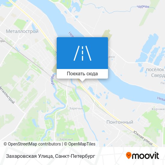 Карта Захаровская Улица
