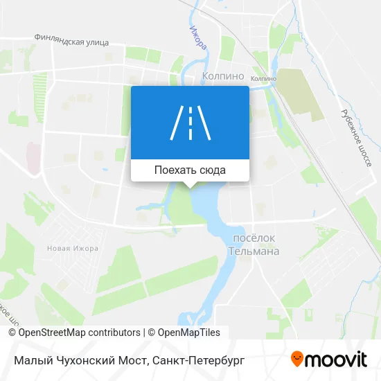 Карта Малый Чухонский Мост