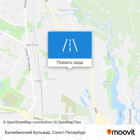 Карта Билибинский Бульвар