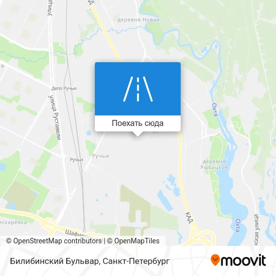 Карта Билибинский Бульвар