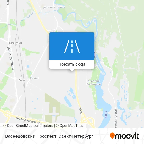 Карта Васнецовский Проспект