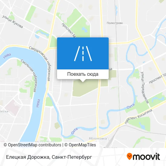 Карта Елецкая Дорожка