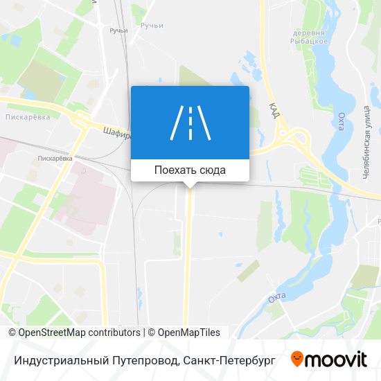 Карта Индустриальный Путепровод