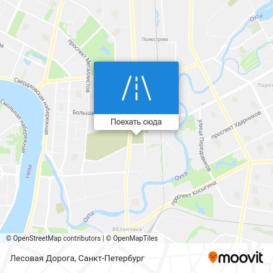 Карта Лесовая Дорога