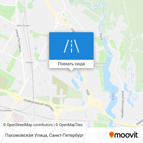 Карта Пахомовская Улица